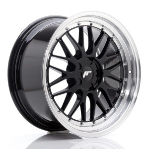 Felga aluminiowa JR Wheels JR23 19x9,5 ET20-48 5H BLANK Gloss Black w/Machined Lip