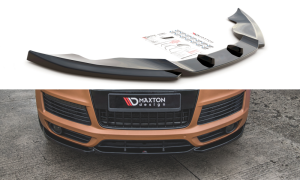 Splitter przedni Audi Q7 S-Line MK1 (czarny połysk)