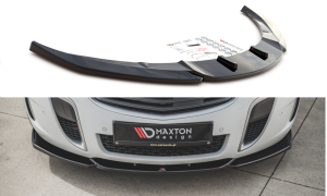 Splitter przedni V2 Opel Insignia MK1 OPC Facelift (czarny mat)