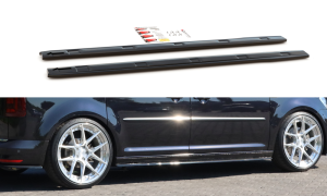 Dokładki progów Volkswagen Caddy MK4 (carbon look)