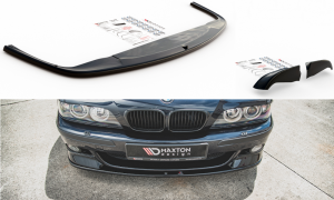 Dokładki przedniego zderzaka + splitter przedni BMW M5 E39 (czarny połysk)