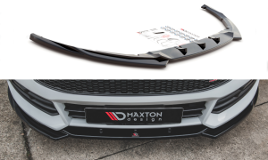Splitter przedni V5 Ford Focus ST MK3 Facelift (czarny połysk)