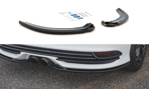 Splittery tylne boczne V2 Ford Focus ST MK3 Facelift (czarny połysk)