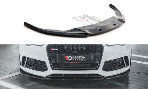 Splitter przedni V3 Audi RS6 C7 (czarny mat)