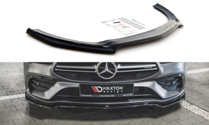 Splitter przedni V1 Mercedes-AMG CLA 35 Aero C118 (czarny połysk)