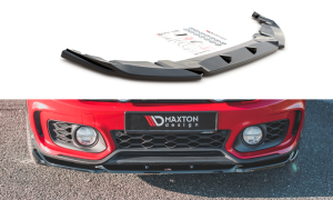 Splitter przedni V2 Mini Countryman MK2 F60 JCW (czarny połysk)