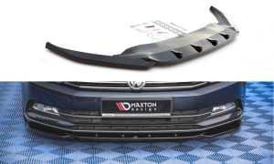 Splitter przedni V1 Volkswagen Passat B8 (carbon look)
