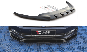 Splitter przedni V2 Volkswagen Passat B8 (carbon look)