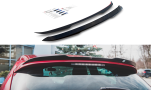 Przedłużenie spojlera Citroen DS4 (czarny mat)