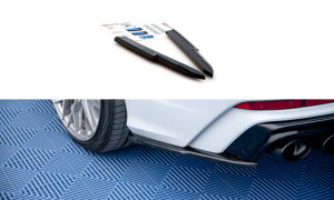 Splittery tylne boczne Audi A6 C8 S-Line (carbon look)