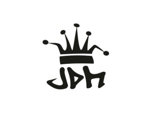 Naklejka "JDM King" 10 cm (czarna)