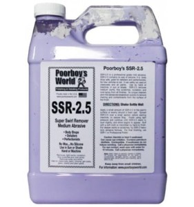 Średniościerne mleczko polerskie Poorboy's World SSR 2.5 Medium Super Swirl Remover 3784 ml