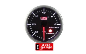 Wskaźnik podciśnienia (vacuum) AutoGauge SM Warning SMOKE 52 mm