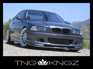 Dyfuzor przedniego zderzaka BMW 3 E46 M-PAKIET