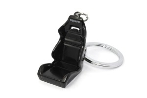 Fotel RECARO (czarny)  - breloczek do kluczy