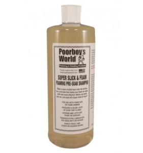 Bezpieczna dla wosków piana aktywna Poorboy's World Super Slick & Foam 946 ml
