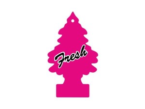 Naklejka "Fresh" 10 cm (różowa)