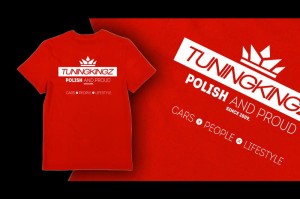 Koszulka / T-shirt TUNINGKINGZ - POLISH AND PROUD (rozm. S - XXL)