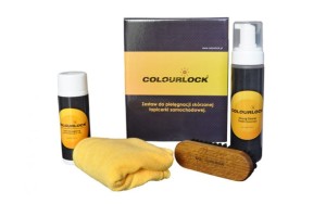 Zestaw do pielęgnacji skórzanej tapicerki samochodowej Colourlock Strong