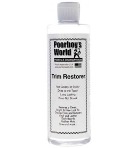 Dressing do plastików zewnętrznych Poorboy's World Trim Restorer 473 ml