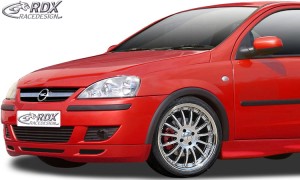 Dokładka przedniego zderzaka RDX Racedesign OPEL Corsa C 2002-