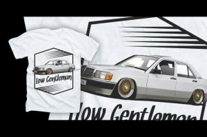 Koszulka / T-shirt MERCEDES LOW GENTLEMAN (rozm. S - XXL)