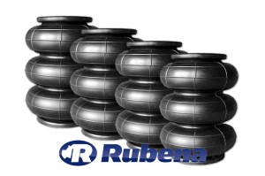 Poduszki 3-bałwankowe RUBENA 130 mm (bez pierścieni) 4 szt.