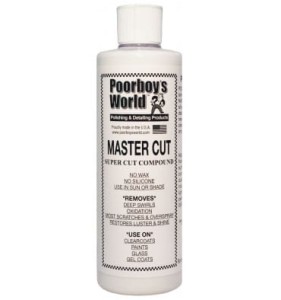 Mocnościerna pasta polerska Poorboy's World Master Cut Compound 473 ml