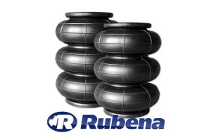 Poduszki 3-bałwankowe RUBENA 130 mm (bez pierścieni) 2 szt.