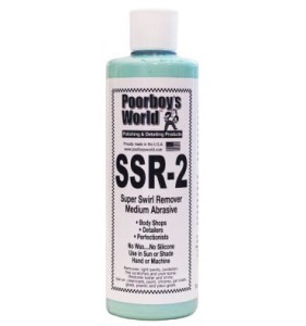 Średniościerne mleczko polerskie Poorboy's World SSR 2 Medium Abrasive Swirl Remover 473 ml