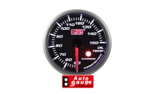 Wskaźnik temperatury oleju AutoGauge SM Warning SMOKE 52 mm