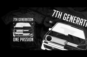 Koszulka / T-shirt VW 7th GENERATION ONE PASSION (rozm. S - XXL)
