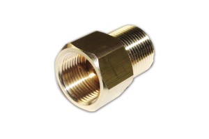 Redukcja metalowa do połączenia butli M22 z kompresorem 1/4"