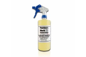 Zapach samochodowy w płynie Poorboy's World Air Freshner Leather 964 ml