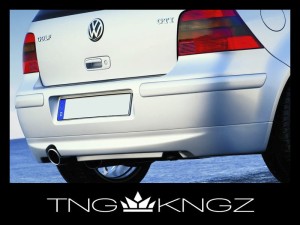Dokładka tylnego zderzaka VW GOLF 4 GTI 25-JAHRE (z wycięciem na wydech)