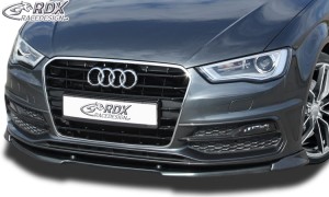 Dyfuzor przedni RDX Racedesign VARIO-X AUDI A3 8V, 8VA Sportback, 8VS Sedan, 8V7 Cabrio (zderzak S-Line-/S3)