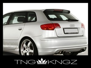 Spojler/daszek tylnej klapy AUDI A3 8P SPORTBACK S3 STYLE
