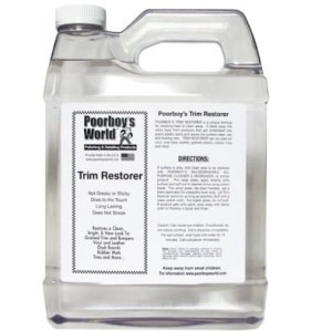 Dressing do plastików zewnętrznych Poorboy's World Trim Restorer 3784 ml