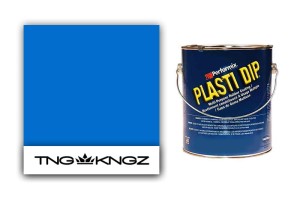 PlastiDip Blaze 1000 ml - kolor niebieski fluorescencyjny