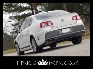 Delikatny spojler tylnej klapy VW PASSAT B6 SEDAN R36 LOOK