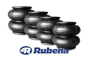 Poduszki 2-bałwankowe RUBENA 130 mm (bez pierścieni) 4 szt.